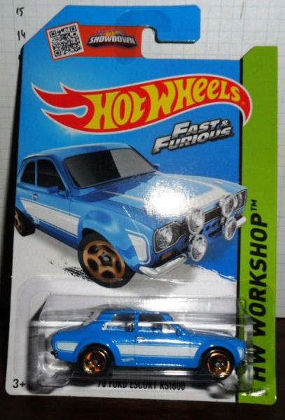 Hot Wheels - Hw Work Shop - Fast & Furious- 70 Ford Escort