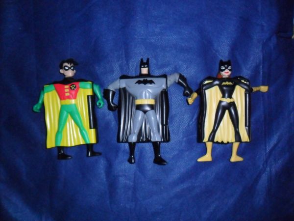 Mc Donalds - Heróis Dc - Batman Robin Batgirl Sem Card