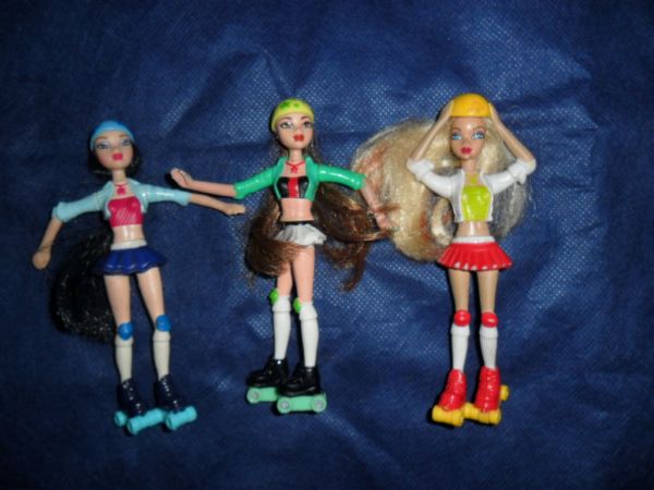 Mc Donalds - Bratz- Lote 3 Personagens