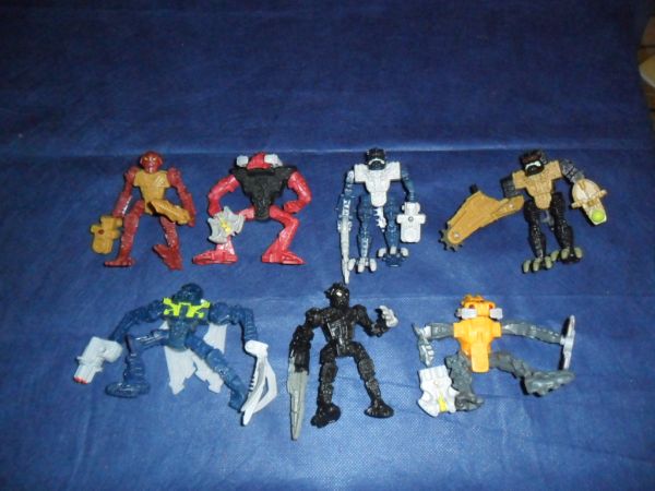 Mc Donalds - Bionicle - Lote Bonecos no estado