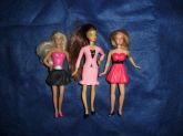 Mc Donalds - Barbie - Lote 3 bonecas pequenas
